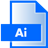 AI File Extension Icon 48x48 png